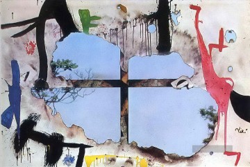 Joan Miró Werke - Verbrannte Leinwand I Joan Miró